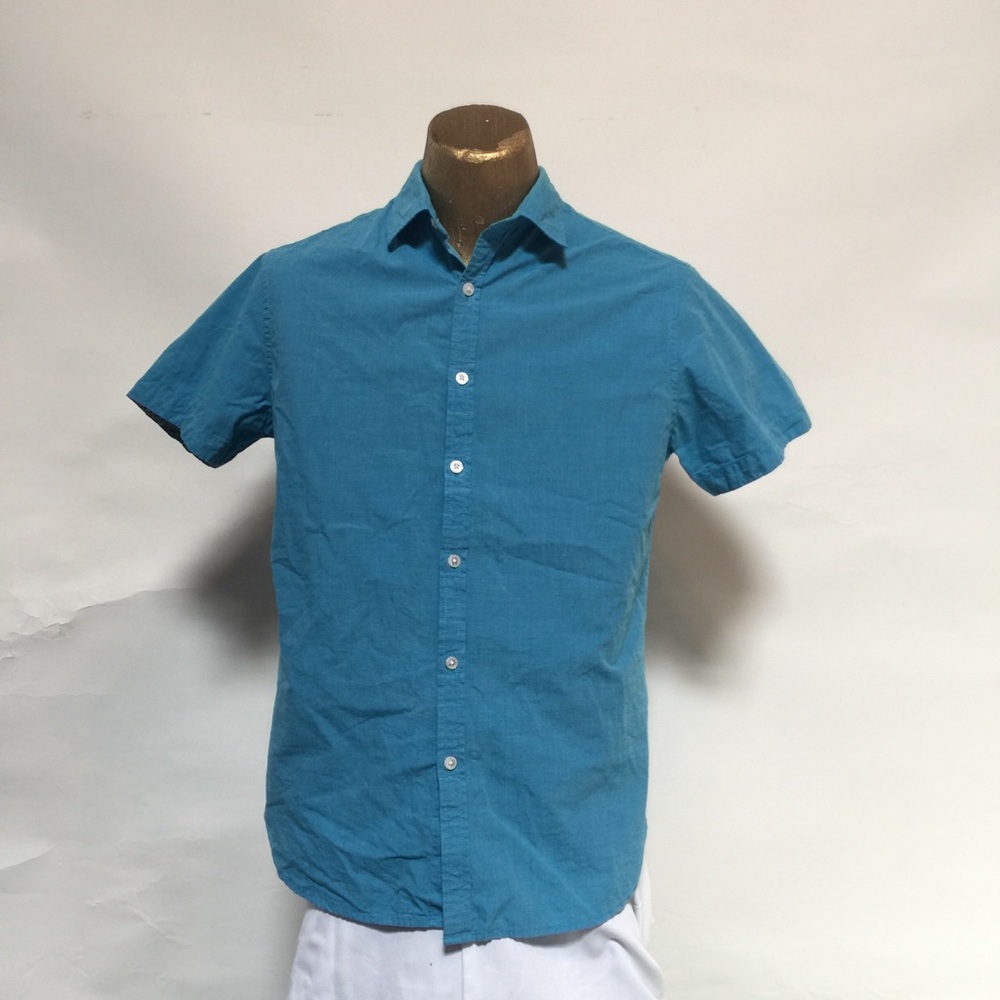 Denim & Flower, short sleeve shirt, size S